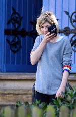 JODIE WHITTAKER Out and About in London 03/14/2019