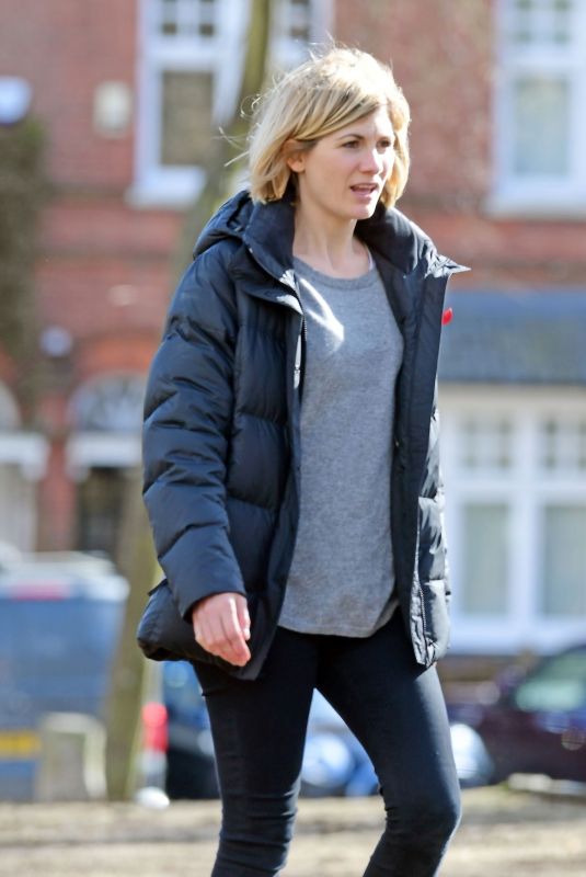 JODIE WHITTAKER Out and About in London 03/14/2019