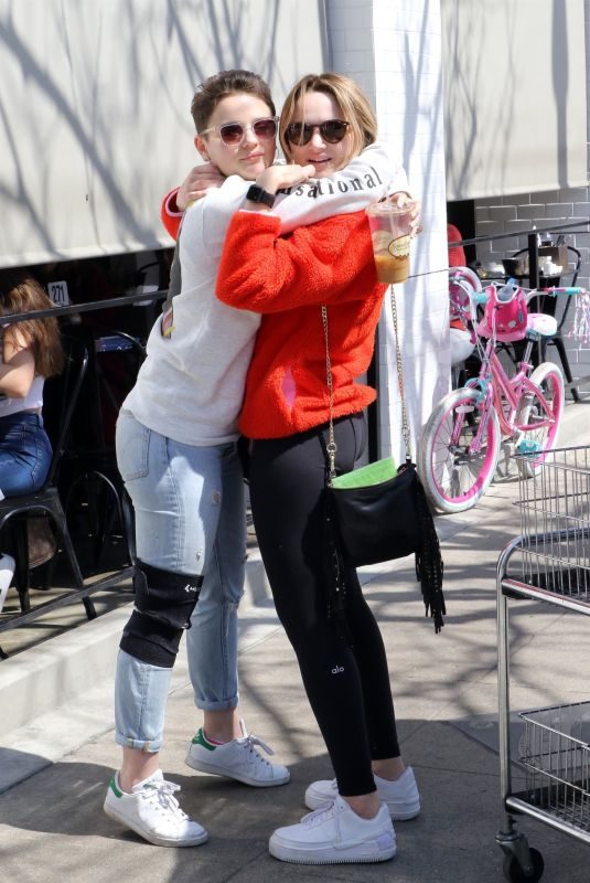 JOEY and HALEY KING at Joan’s on Third in Studio City 03/22/2019