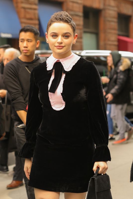 JOEY KING Arrives at Build Series in New York 03/14/2019