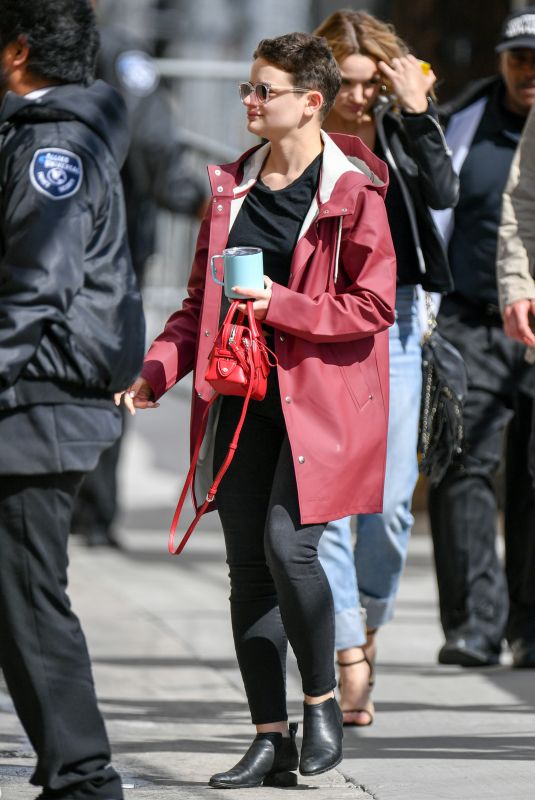 JOEY KING Arrives at Jimmy Kimmel Live! in Hollywood 03/20/2019