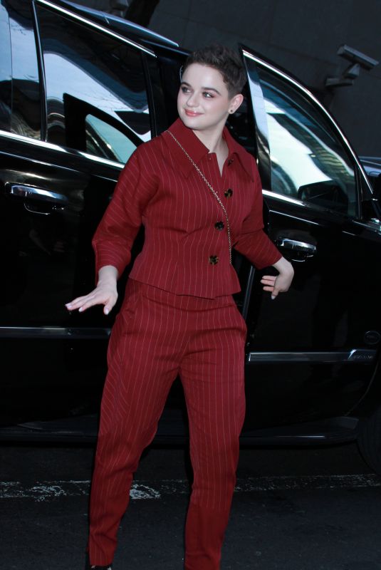 JOEY KING Arrives at Today Show in New York 03/14/2019
