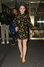 JOEY KING Leaves Her Hotel in New York 03/14/2019