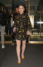 JOEY KING Leaves Her Hotel in New York 03/14/2019