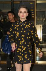 JOEY KING Leaves Her Hotel in New York 03/14/2019