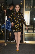 JOEY KING Leaves Her Hotel in New York 03/14/2019