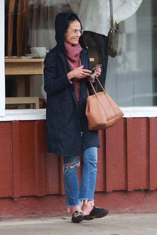 JORDANA BREWSTER Out in Brentwood 03/06/2019