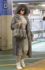 JORDYN WOODS at Heathrow Airport in London 03/25/2019