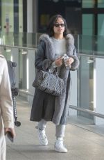 JORDYN WOODS at Heathrow Airport in London 03/25/2019
