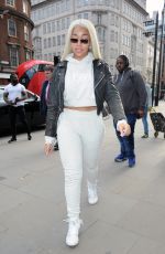 JORDYN WOODS Leaves Her Hotel in London 03/26/2019