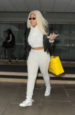 JORDYN WOODS Leaves Her Hotel in London 03/26/2019