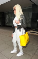 JORDYN WOODS Leaves Her Hotel in London 03/26/2019