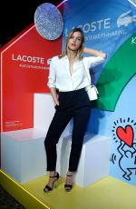 JOY CORRIGAN at Lacoste x Keith Haring Collaboration Launch in New york 03/26/2019