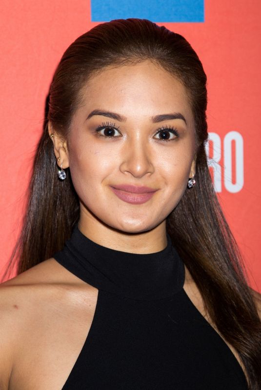 JULIA ABUEVA at Superhero Play Opening Night in New York 02/28/2019