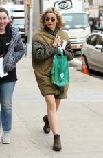 JULIA CHAN Leaves Katy Keene Set in New York 03/26/2019