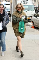 JULIA CHAN Leaves Katy Keene Set in New York 03/26/2019