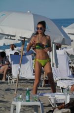 JULIA PEREIRA in Bikini at a Beach in Miami 03/02/2019
