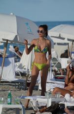 JULIA PEREIRA in Bikini at a Beach in Miami 03/02/2019