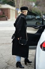 JULIANNE HOUGH Leaves Granville Restaurant in Studio City 03/01/2019