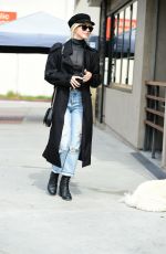 JULIANNE HOUGH Leaves Granville Restaurant in Studio City 03/01/2019