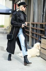 JULIANNE HOUGH Leaves Granville Restaurant in Studio City 03/01/2019
