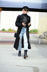JULIANNE HOUGH Leaves Granville Restaurant in Studio City 03/01/2019