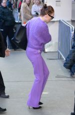 JULIANNE MOORE Arrives at Good Morning America in New York 03/05/2019