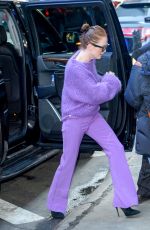 JULIANNE MOORE Arrives at Good Morning America in New York 03/05/2019