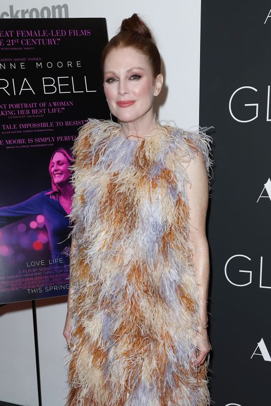 JULIANNE MOORE at Gloria Bell Screening in New York 03/04/2019