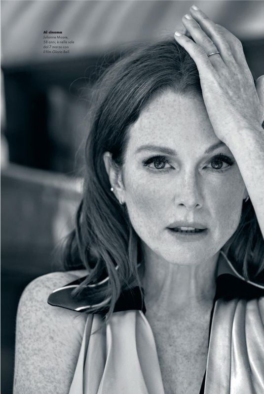 JULIANNE MOORE in Elle Magazine, Italy March 2019