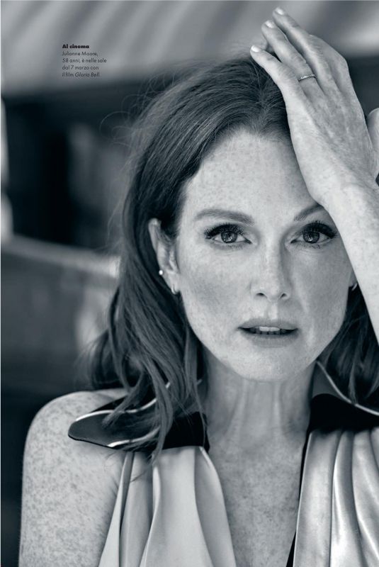 JULIANNE MOORE in Elle Magazine, Italy March 2019