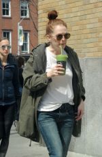 JULIANNE MOORE Out and About in New York 03/30/2019