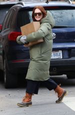 JULIANNE MOORE Out Shopping in New York 03/07/2019