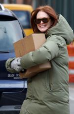 JULIANNE MOORE Out Shopping in New York 03/07/2019