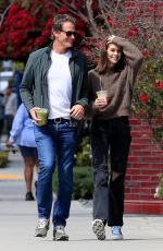KAIA and Rande GERBER Out for Lunch in Los Angeles 03/22/2019