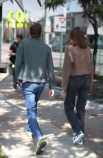 KAIA and Rande GERBER Out for Lunch in Los Angeles 03/22/2019