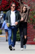 KAIA and Rande GERBER Out for Lunch in Los Angeles 03/22/2019