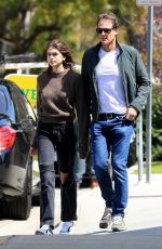 KAIA and Rande GERBER Out for Lunch in Los Angeles 03/22/2019