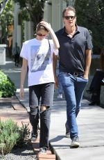 KAIA and Rande GERBER Out Shopping in West Hollywoood 03/26/2019