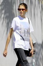 KAIA and Rande GERBER Out Shopping in West Hollywoood 03/26/2019