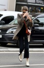KAIA GERBER and Wellington Grant Leaves Their Hotel in Paris 02/28/2019