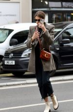 KAIA GERBER and Wellington Grant Leaves Their Hotel in Paris 02/28/2019