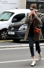 KAIA GERBER and Wellington Grant Leaves Their Hotel in Paris 02/28/2019