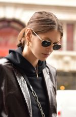 KAIA GERBER Out at Paris Fashion Week 03/01/2019