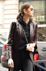 KAIA GERBER Out at Paris Fashion Week 03/01/2019