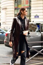 KAIA GERBER Out at Paris Fashion Week 03/01/2019