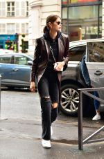 KAIA GERBER Out at Paris Fashion Week 03/01/2019