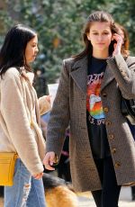 KAIA GERBER Out at Washington Square Park in New York 03/30/2019