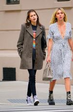 KAIA GERBER Out at Washington Square Park in New York 03/30/2019