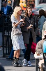 KAIA GERBER Out at Washington Square Park in New York 03/30/2019